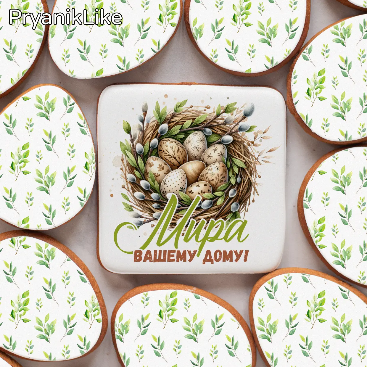 Пряник имбирный (8-8, 10-10) (бежевая серия)